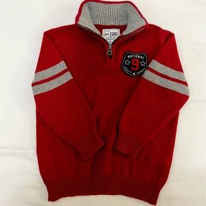 The Children’s Place 1/4 zip pullover sweater, 3T